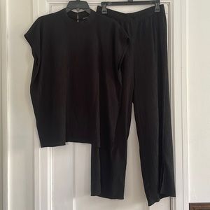 Eileen Fisher Plisse Set